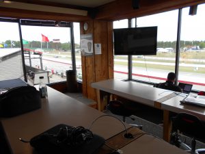 NASCAR journalist at Mid-Ohio