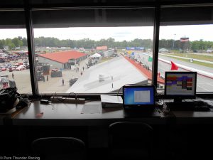 NASCAR journalist at Mid-Ohio