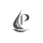 Purjemedia Oy valkoinen logo