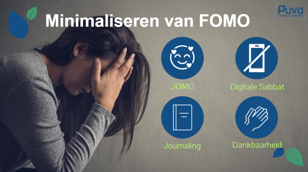 FOMO (Fear Of Missing Out) minimaliseren