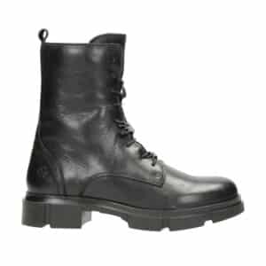 Bodil PX Shoes Black Leather Combat