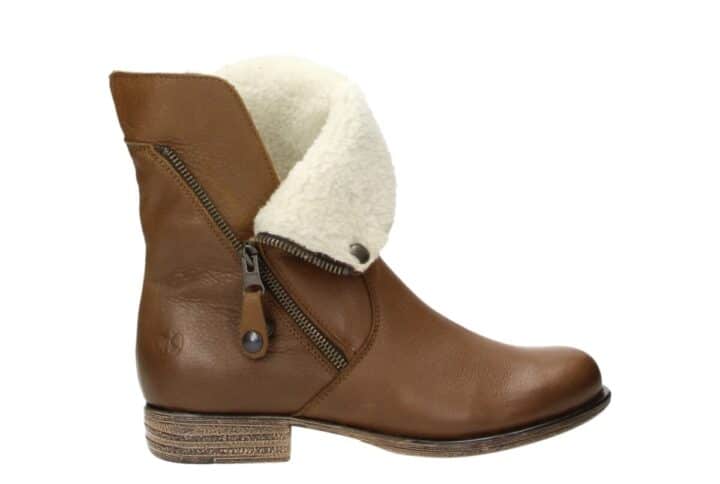 Jessy PX Shoes Cognac Leather Cozy Lining