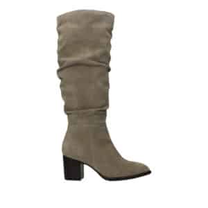 Miki PX Shoes Taupe Leather Suede