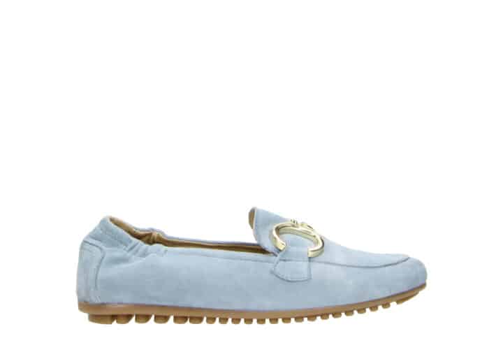 Abbey 05 4400 Light Blue suede by PX Shoes loafer