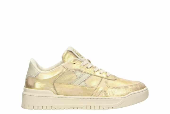 Violetta 70 Gold Metallic Leather sneaker by PX Shoes