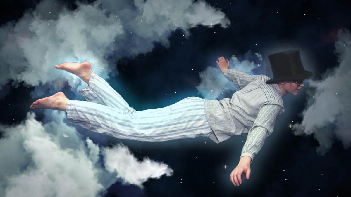 blue screen graphic design after effects clouds peter pan