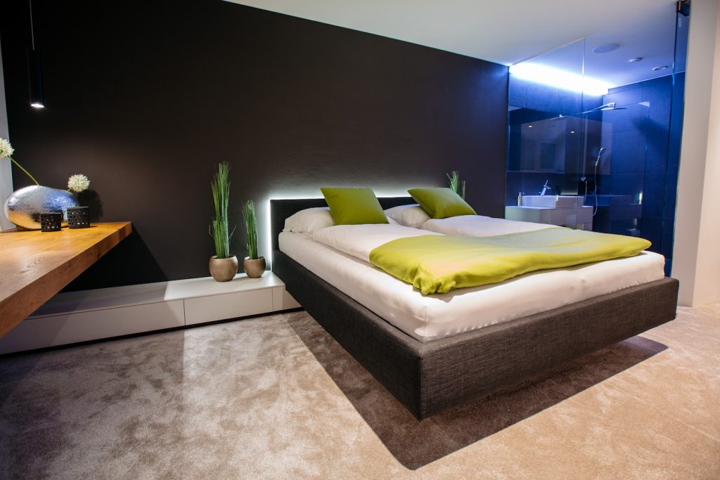 Loxone-Showhome-Bedroom