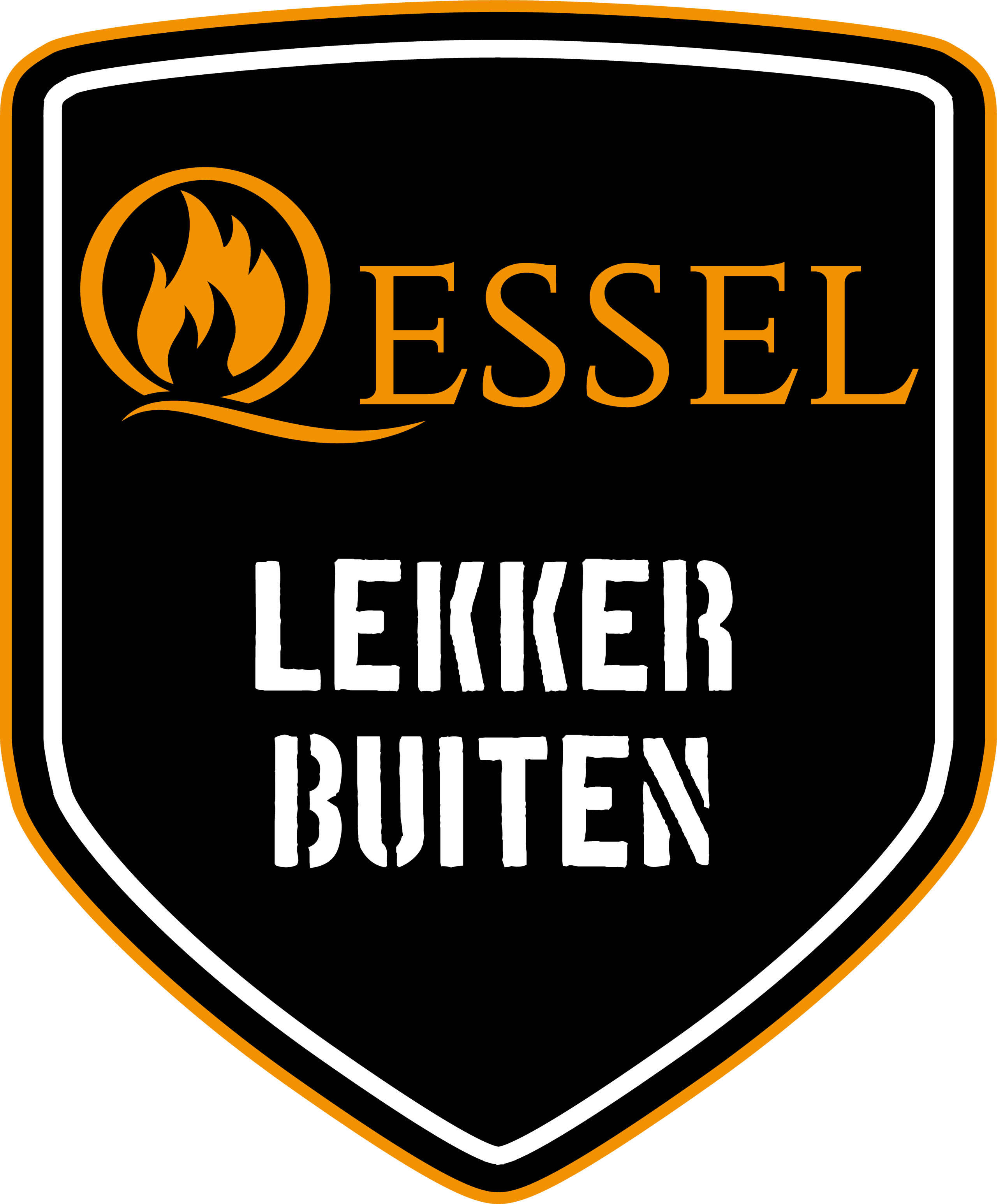 Lekker Buiten Qessel Schild