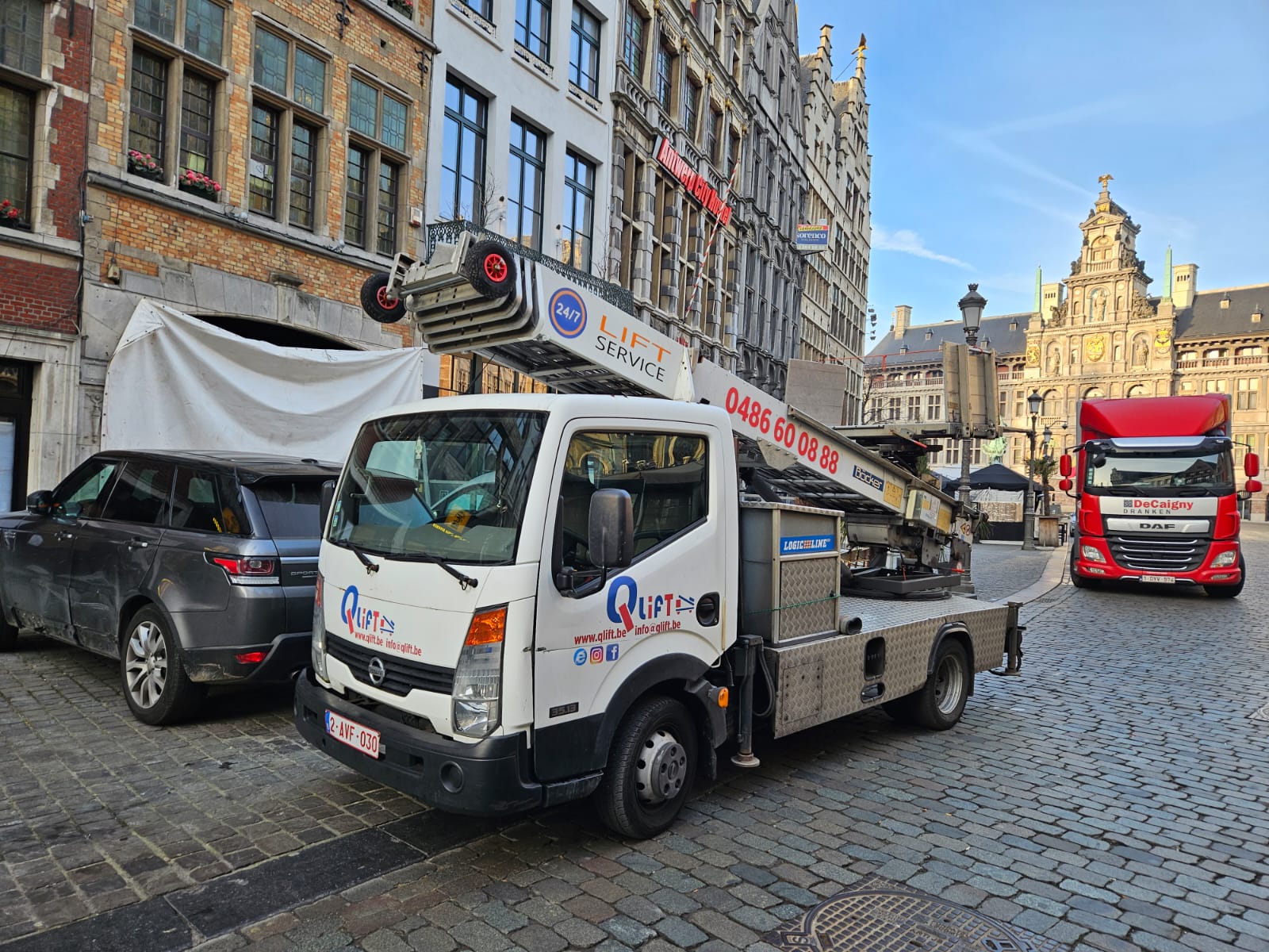 Gallery Qlift Ladderlift Antwerpen Huren