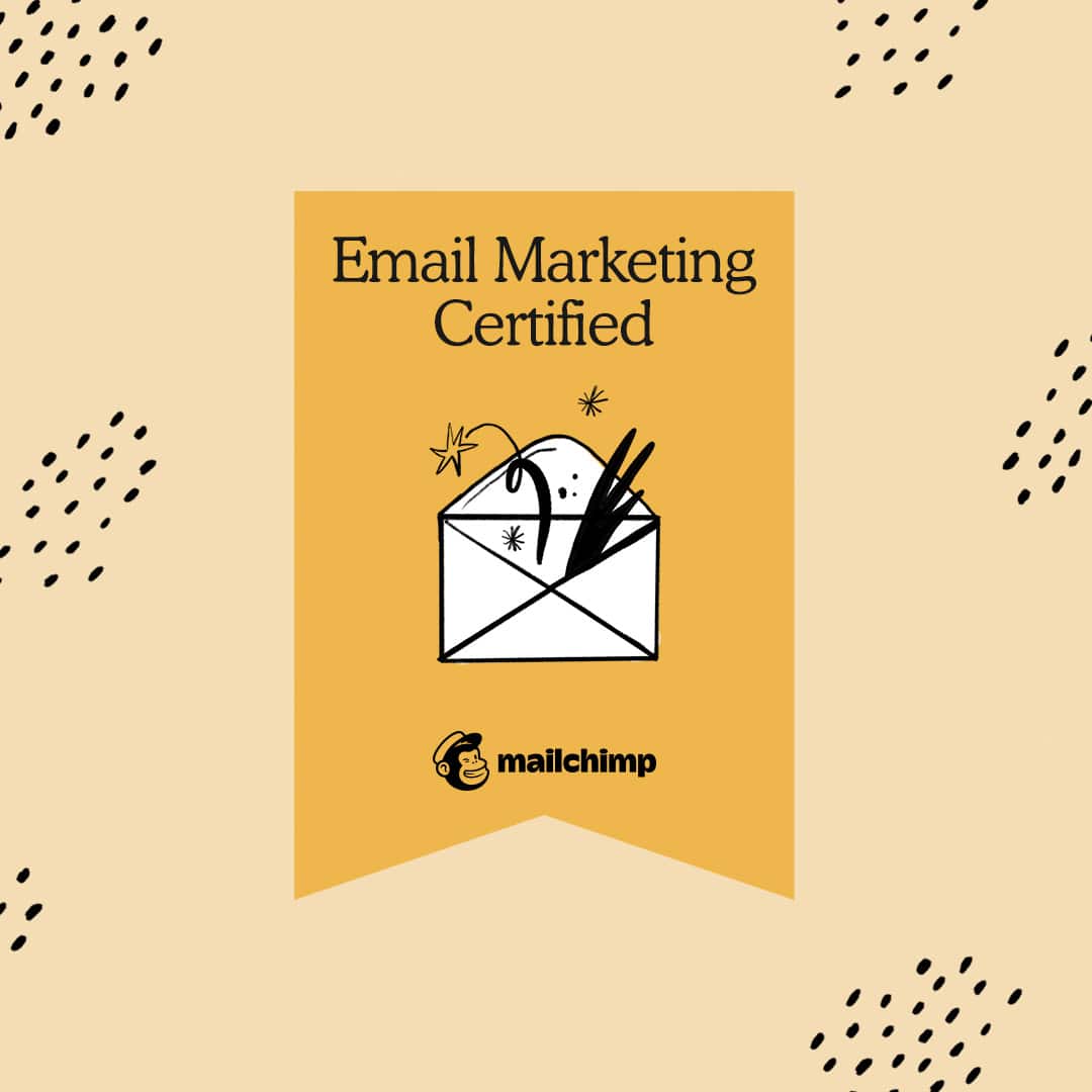 Mailchimp Email Marketing certified