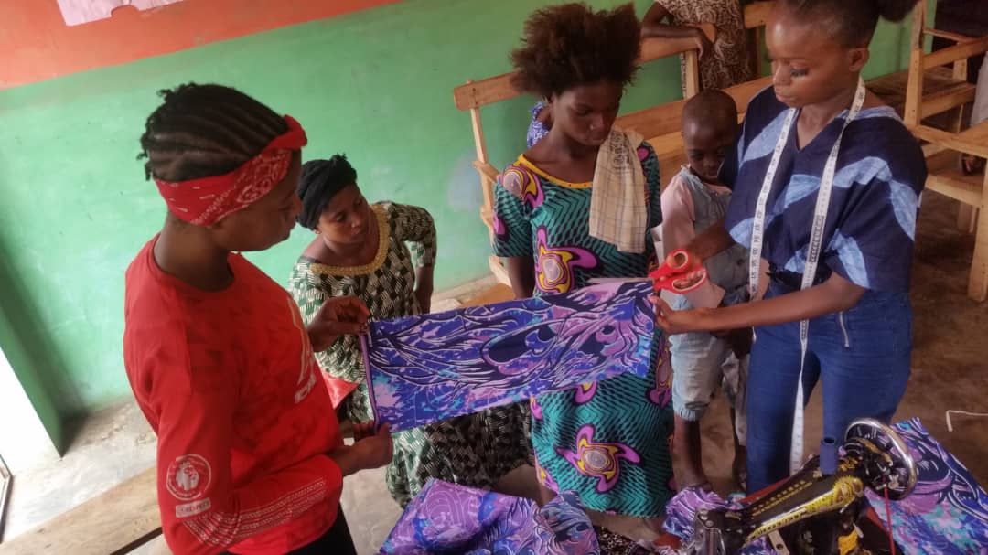 QMA provided Children of Abraham Home for the Needy with a tailoring empowerment program