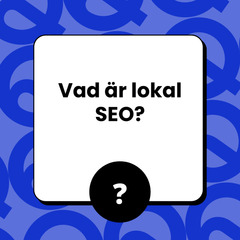 Vad är lokal SEO