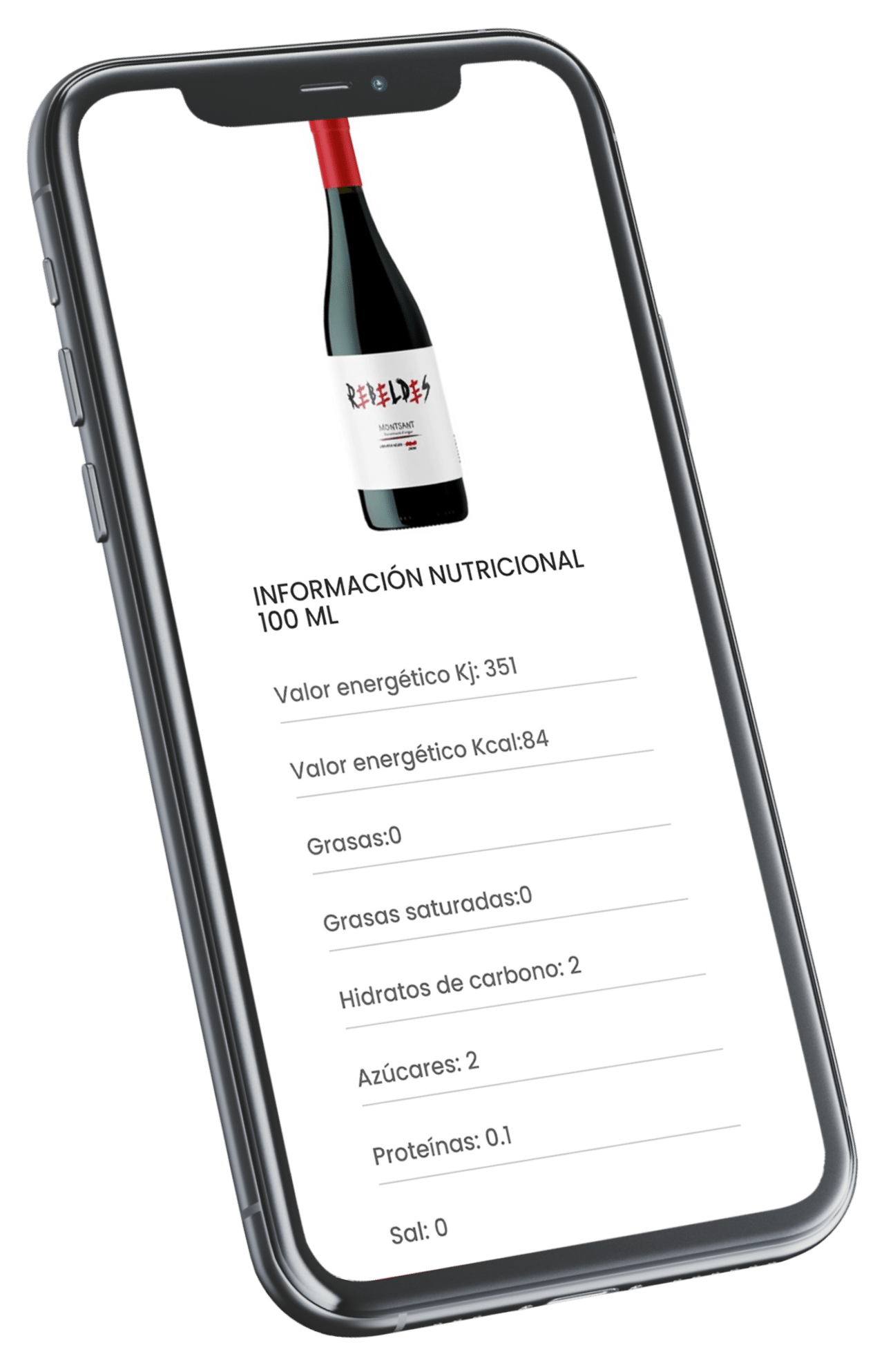 Mockup QR etiqueta digital vinos