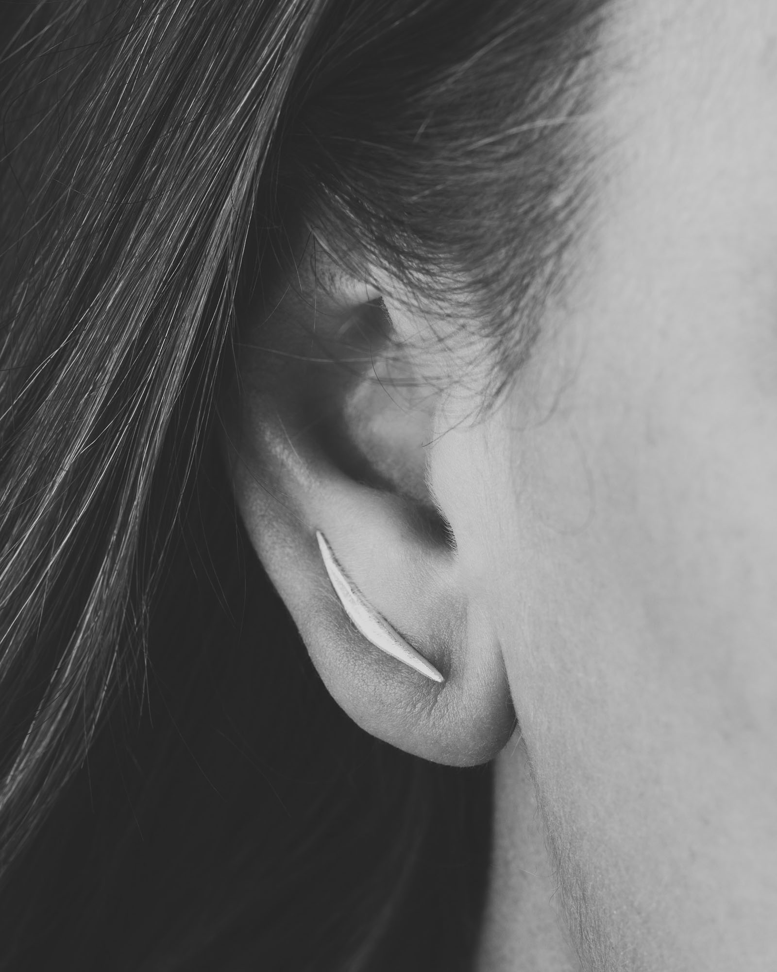 Crescent Ear Climber Small
