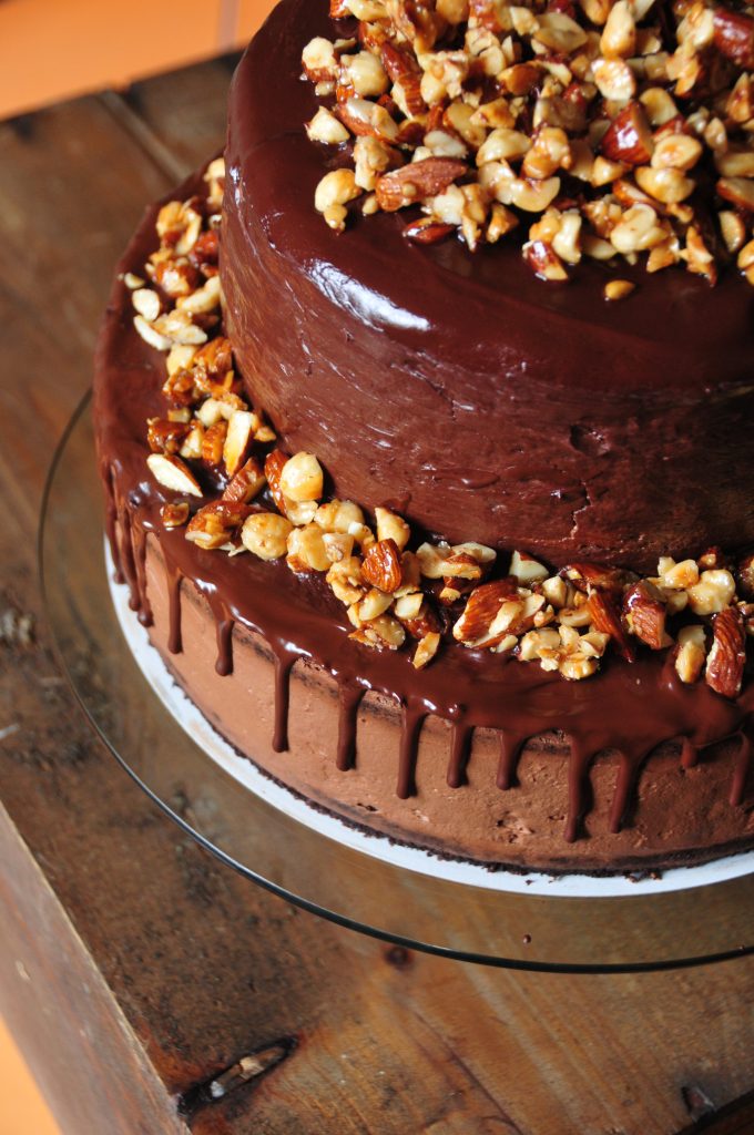 Chocoladetaart Stapeltaart