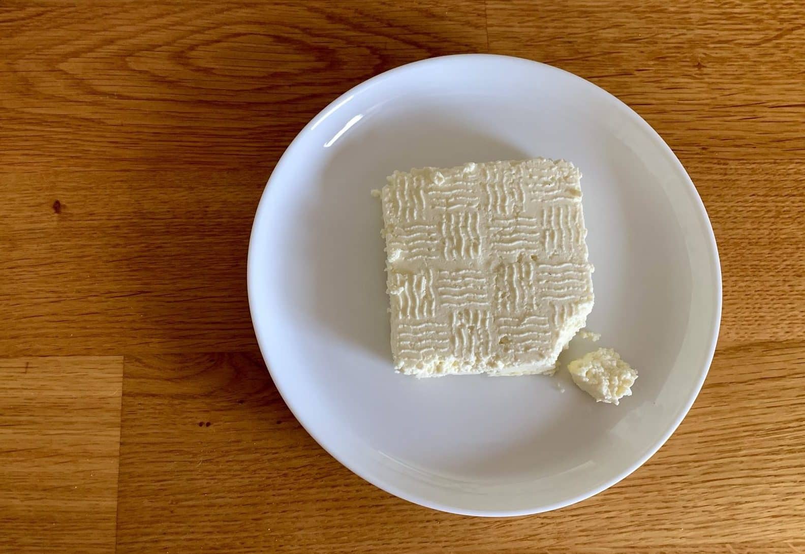 Homemade ricotta
