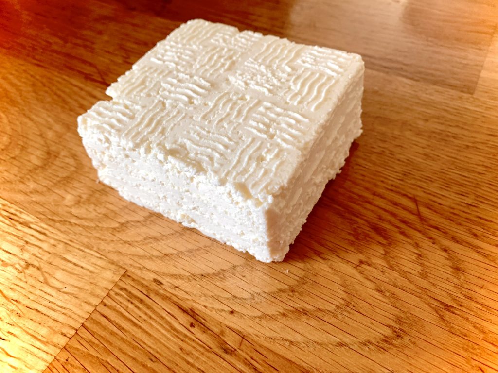 Homemade ricotta