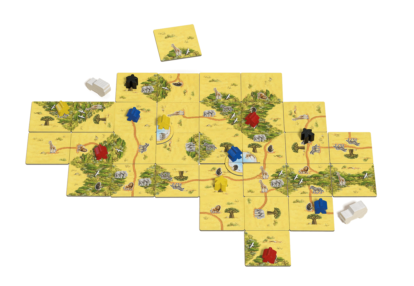 Queen of Games Carcassonne Safari 02