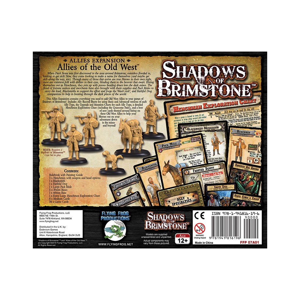 Shadows of Brimstone Old West Allies Queen of Games 03