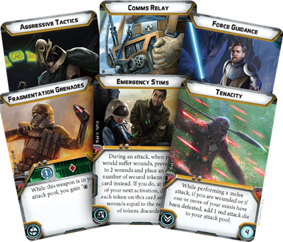 Star Wars Legion Upgrade Card Pack tabletop kopen Oostende Queen of Games 02