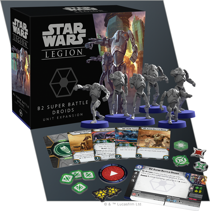 Star Wars Legion B2 Super Battle Droids kopen tabletop Oostende Queen of Games 02