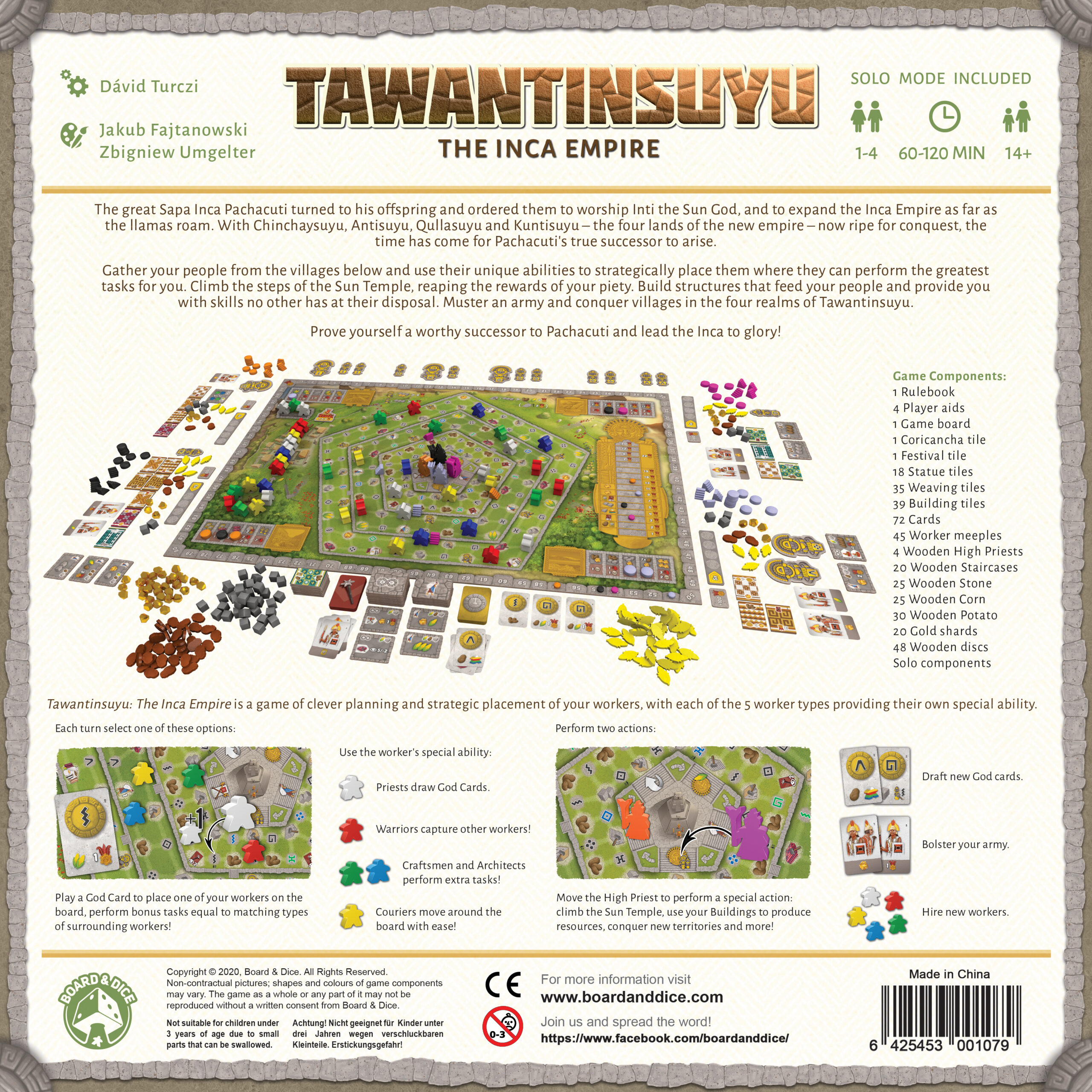 Tawantinsuyu The Inca Empire prijs kopen bordspellen Queen of Games 03
