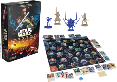 Star Wars The Clone Wars Pandemic System Game Queen of Games