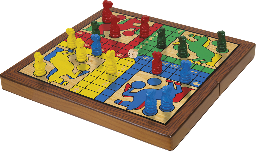 Mens Erger Je Niet (Houten – Opvouwbaar) | Queen of Games Oostende - de