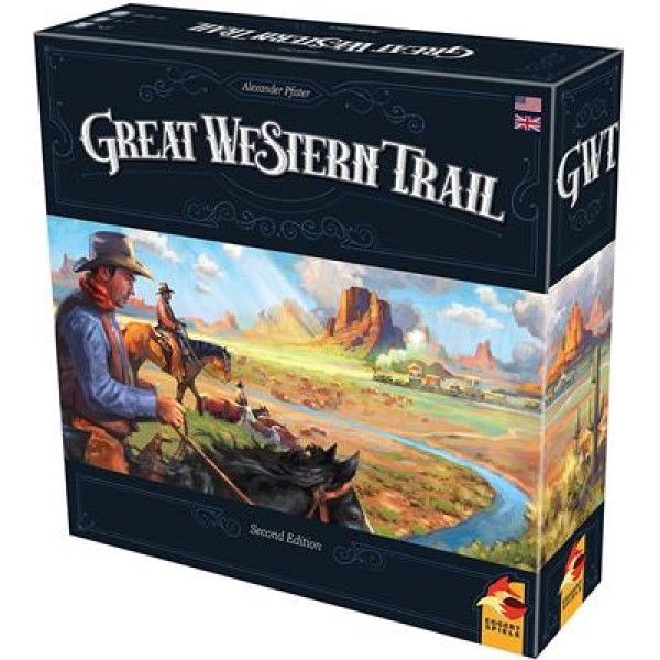 Great Western Trail 2nd edition Queen of Games Oostende de beste