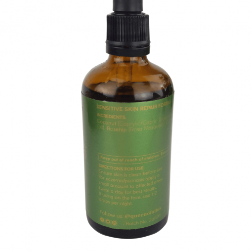 Sensitive Skin oil- Back