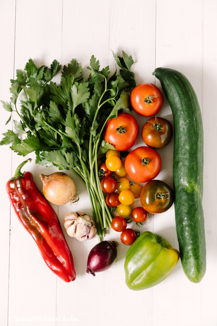 Gazpacho - Gemüse - Querbeet-Natürlich kochen