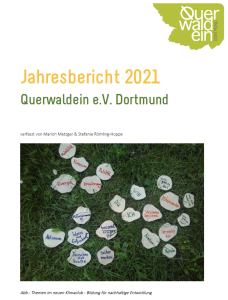 Cover Jahresbericht 2021