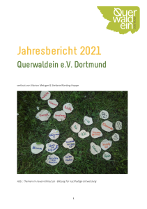 Cover Jahresbericht 2021