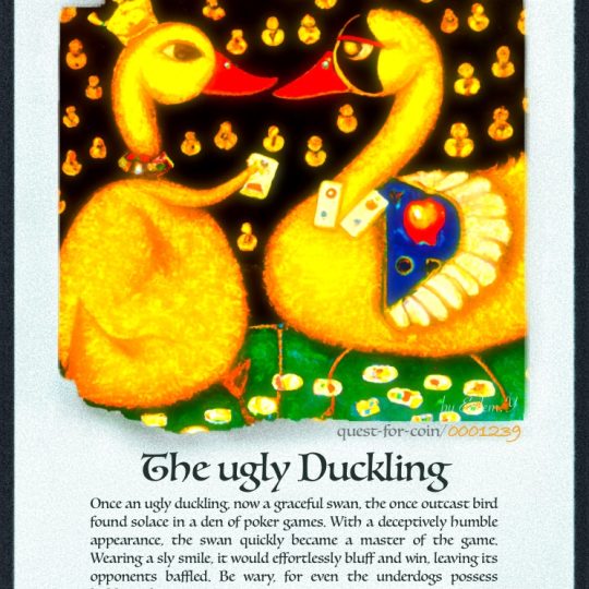 https://usercontent.one/wp/www.quest-for-coin.com/wp-content/uploads/2024/04/10-The-ugly-Duckling-Pik-black-Once-Upon-a-Card-1239-540x540.jpg