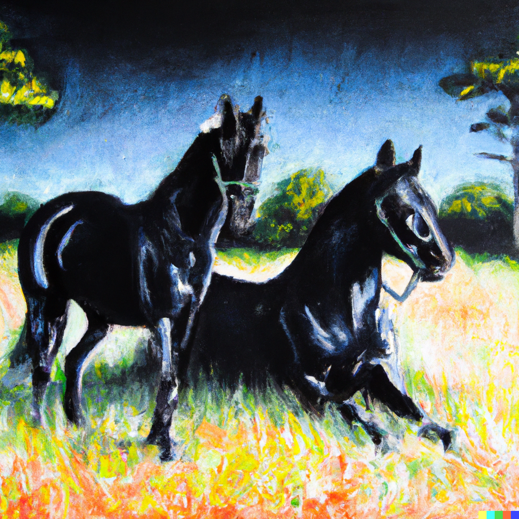 https://usercontent.one/wp/www.quest-for-coin.com/wp-content/uploads/2024/04/DALL·E-2024-04-20-16.53.07-An-acrylpainting-of-2-black-warmblood-horses-enjoying-holidays.png