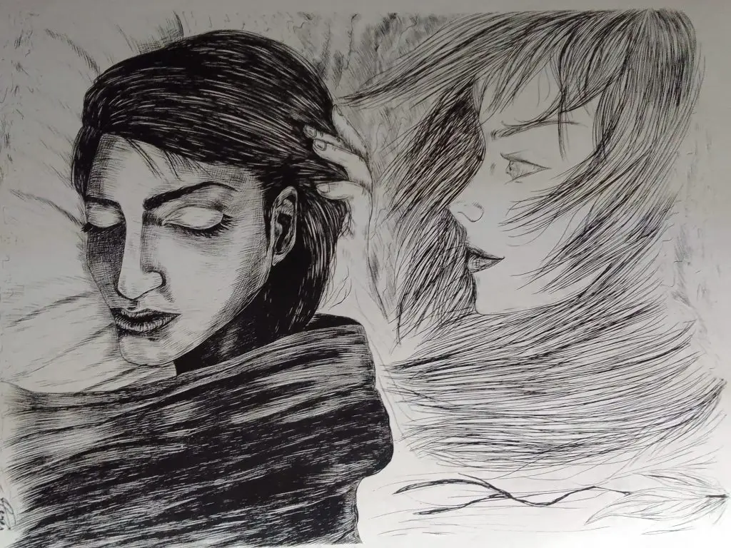 dibujo poema reyes