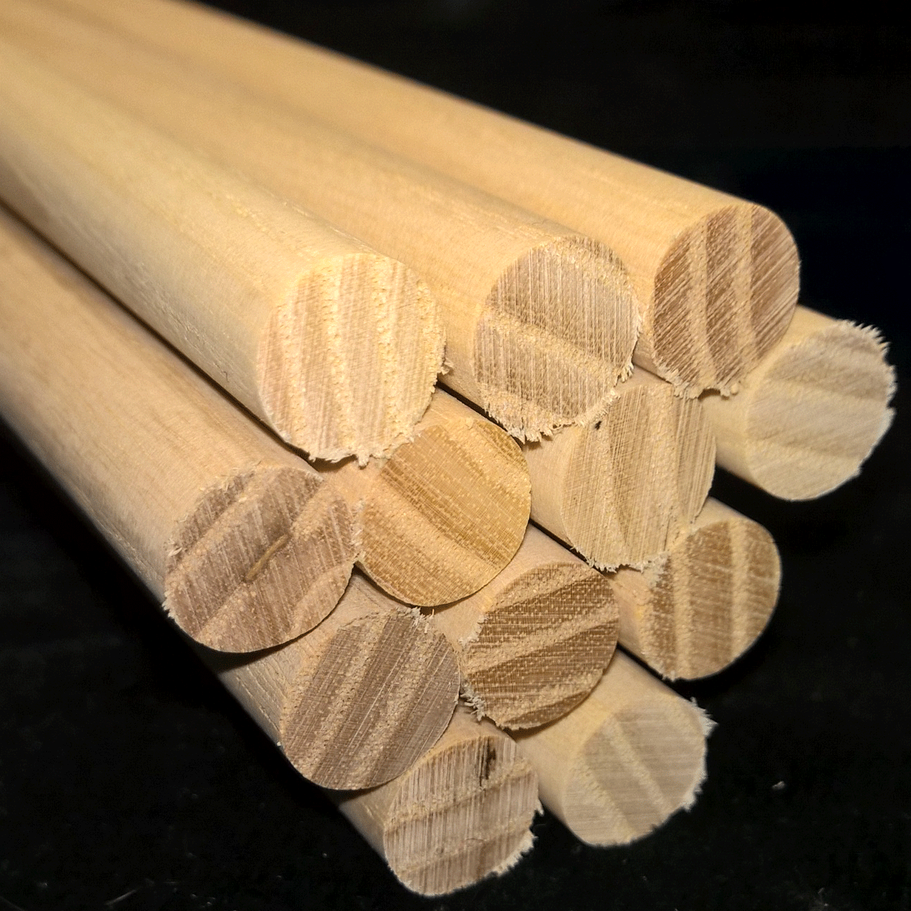 Arrow shafts in Ash Quiverstock Ltd