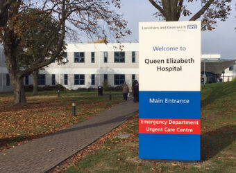 Queen Elizabeth Hospital in London