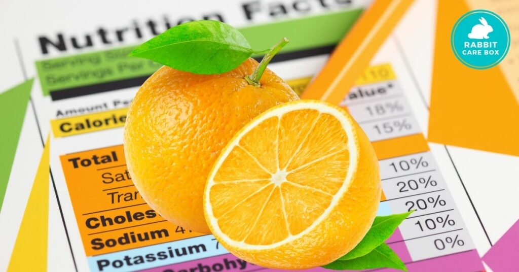 Nutritional facts of oranges