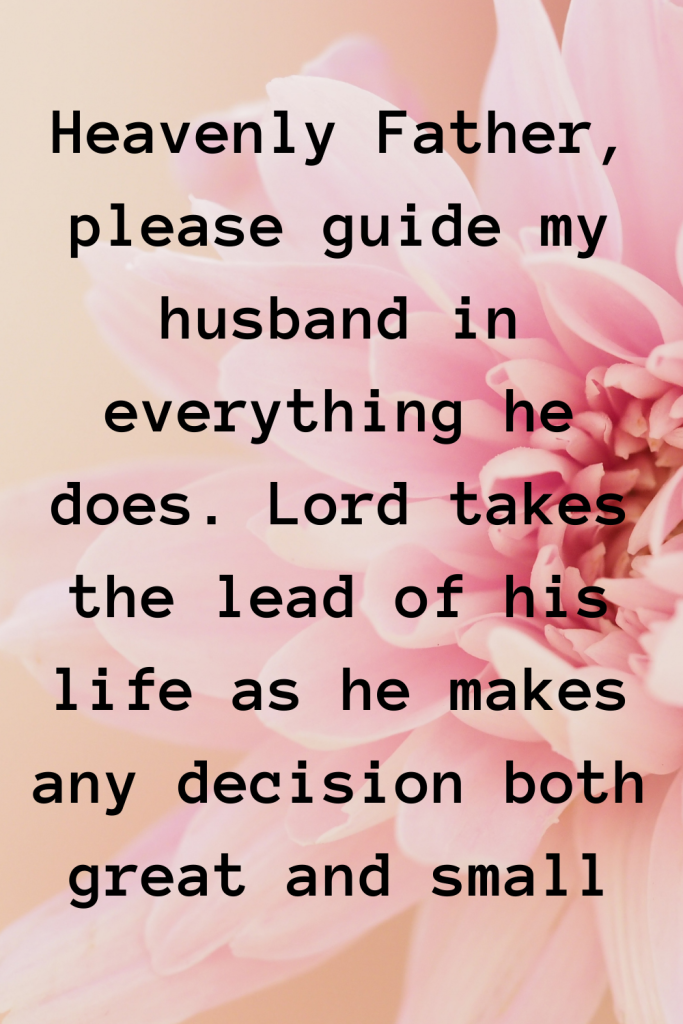 20 amazing prayers for husband: Daily Guide