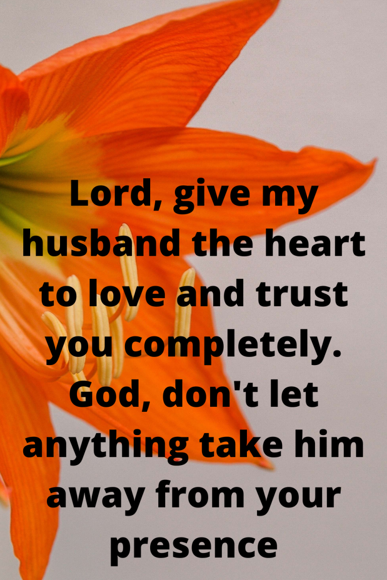 20 amazing prayers for husband: Daily Guide