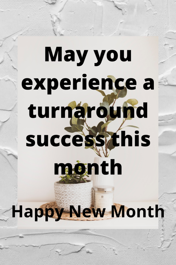 Happy new month prayers for your loved ones