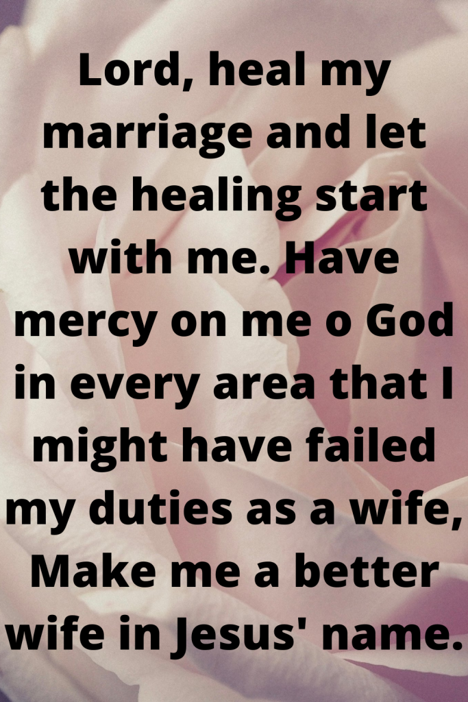 Prayers to sustain your marriage