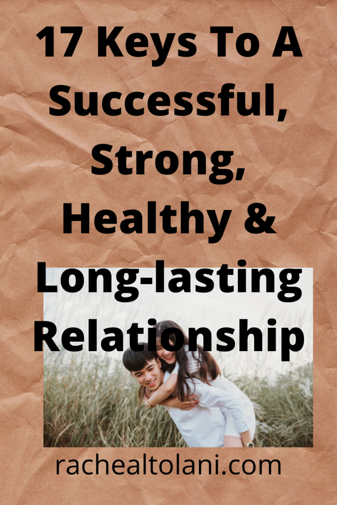 How to build a strong and healthy relationship