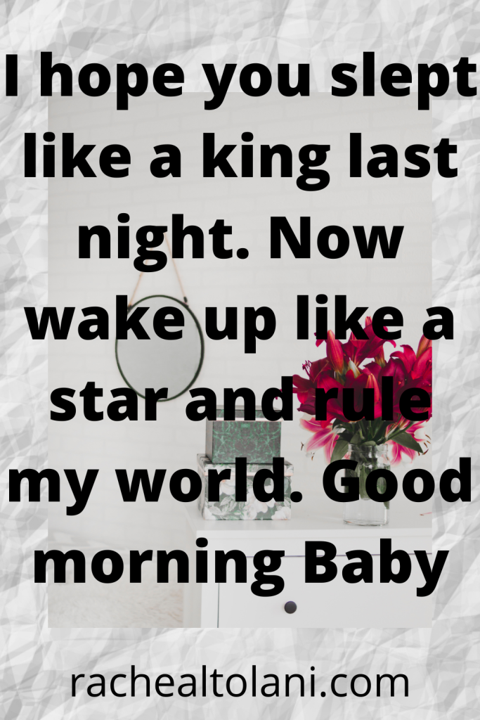 Good morning love messages for him