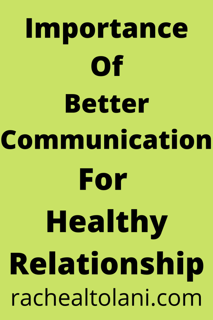 How to communicate better in a relationship