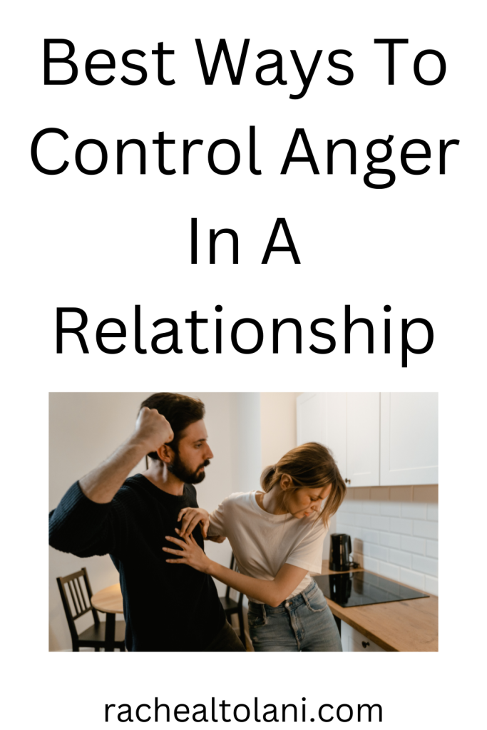 How to control anger in a relationship