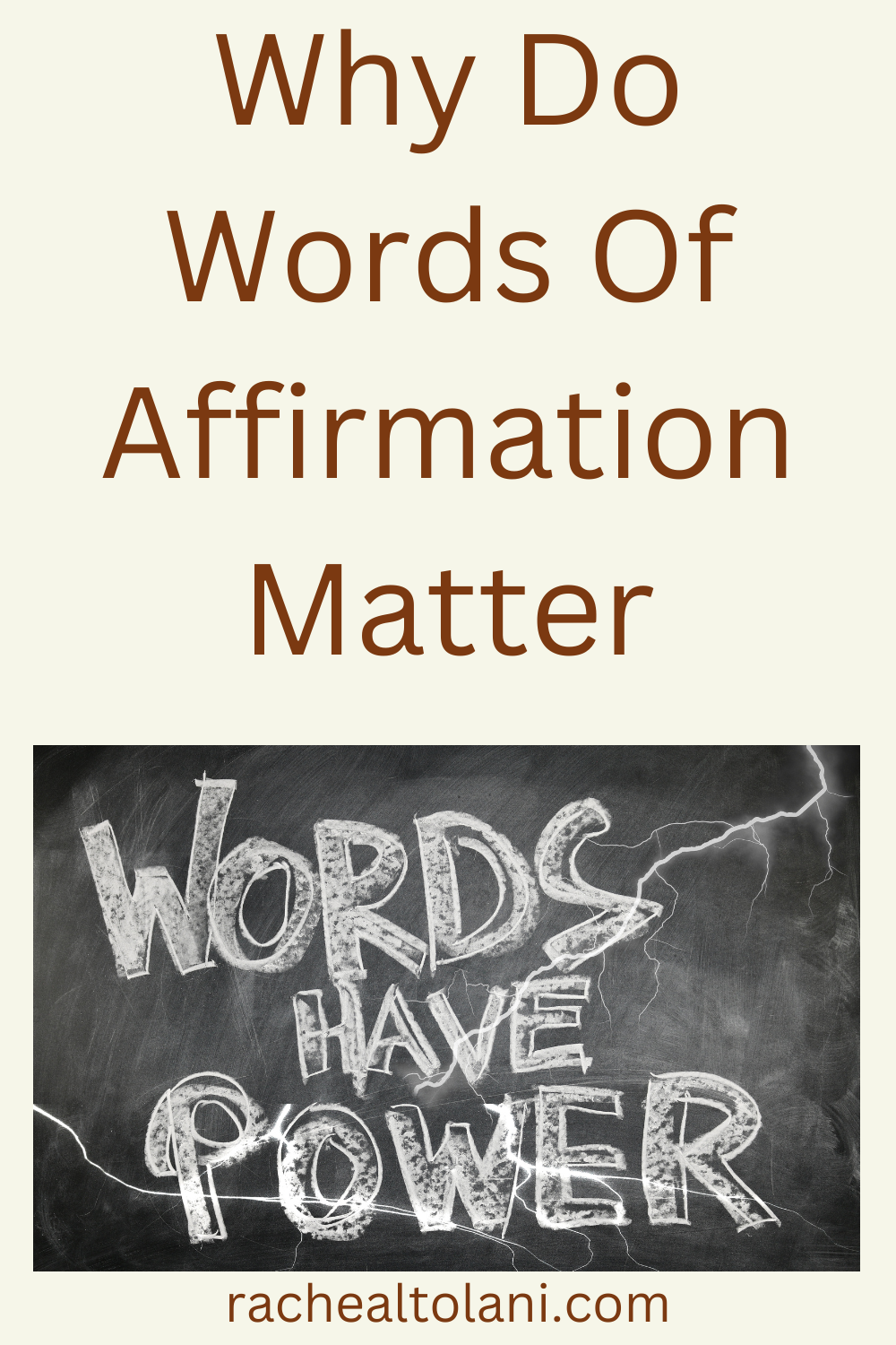 Words of affirmation and its example