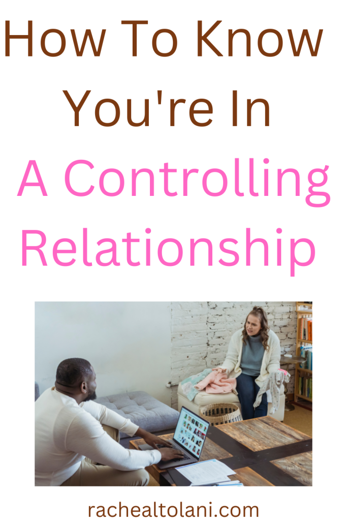 How to know a controlling partner