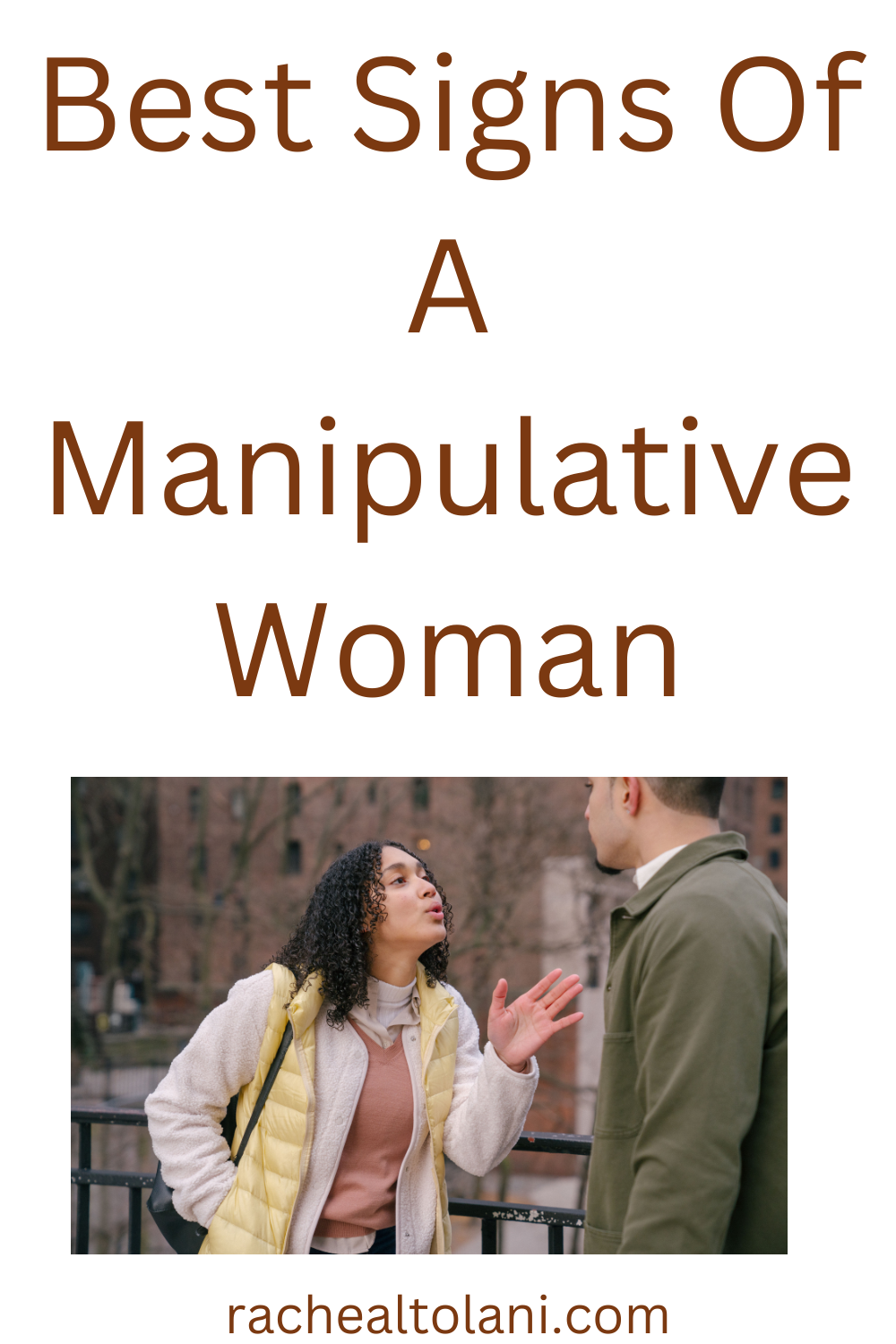 Signs Of A Manipulative Woman